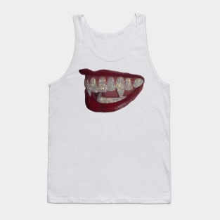 Vampire teeth Tank Top